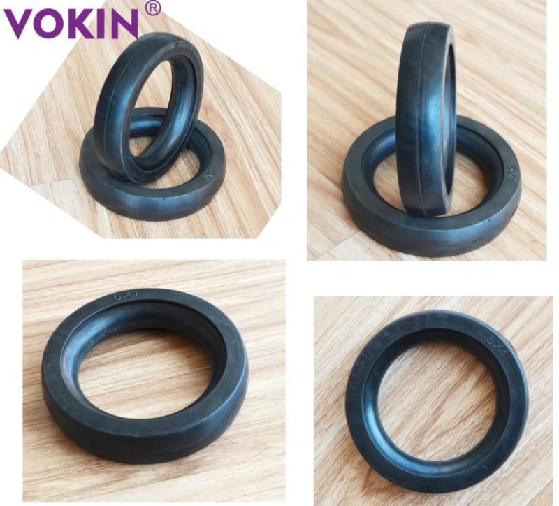 Vokin Semi-Pheumatic Rubber Tire with Smooth Tread