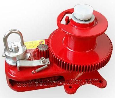 1200lbs Auto Brake Hand Winch, High Strength Hardened Gears