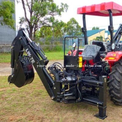 High Performance Excavator Lw-7e Point Hitch Pto Drive Hydraulic Side Shift Backhoe for 30-55HP Tractor