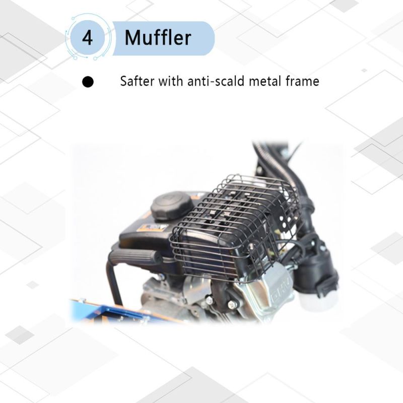 Jiamu GM30A with GM160 All Gear Aluminum transmission Box Small Tiller Agricultural Machinery
