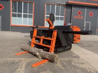 Automatic Remote Gasoline Crawler Firewood Processor/ Log Splitter