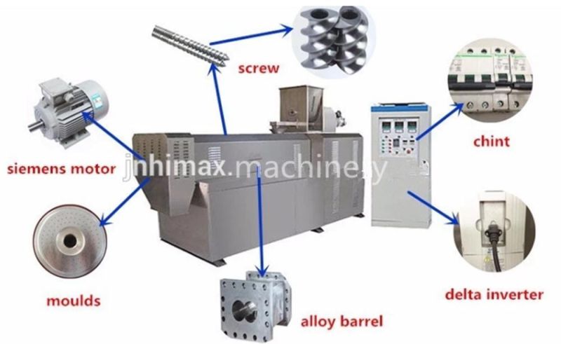 Automatic Animal Feed Machine Pet Dog Feed Pellet Processing Line