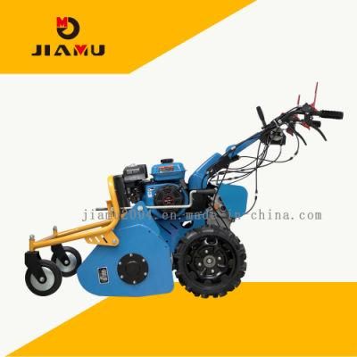 Jiamu Gmt60 225cc Gasoline Grass Cutting Lawn Mower Petrol Lawn Mower for Sale