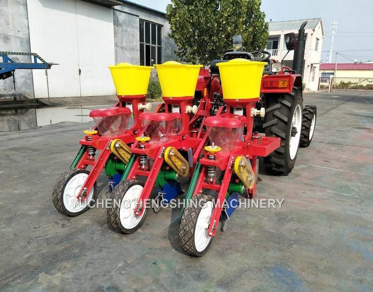 Agricultural Machinery Tractor Mounted Corn Planter 3-Row Corn Planter with Fertilizer