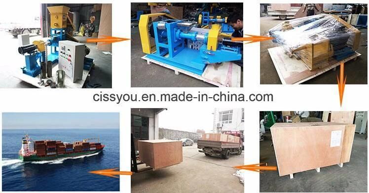 Factory Selling Floating Fish Feed Pellet Extruder Machine