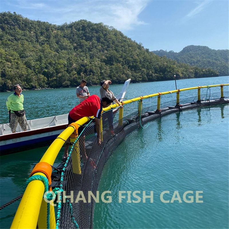 Aquaculture Fish Cage Farm with Floating Net Cage