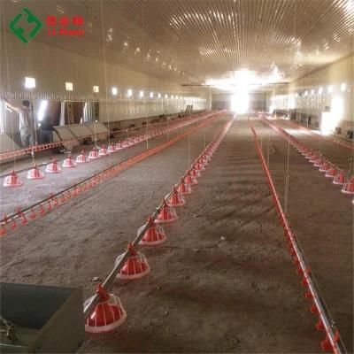 in Nigeria/Zimbabwe Farm Chicken Broiler House Poultry Equipment for Sale