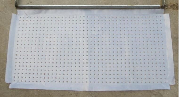 PVC Material Soft Rice Nursery Tray Nursery Sheet Size 580X260mm