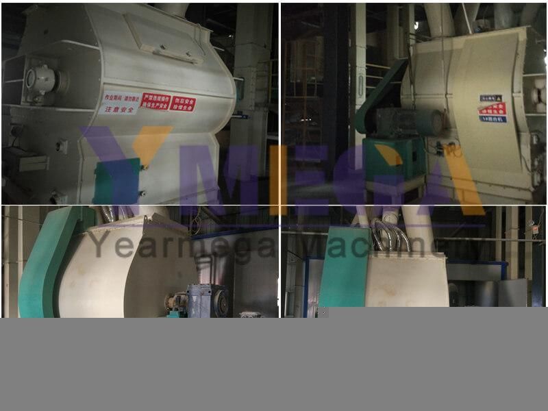Turnkey Solution in Feed Production Automatic Animal Feed Processing Set