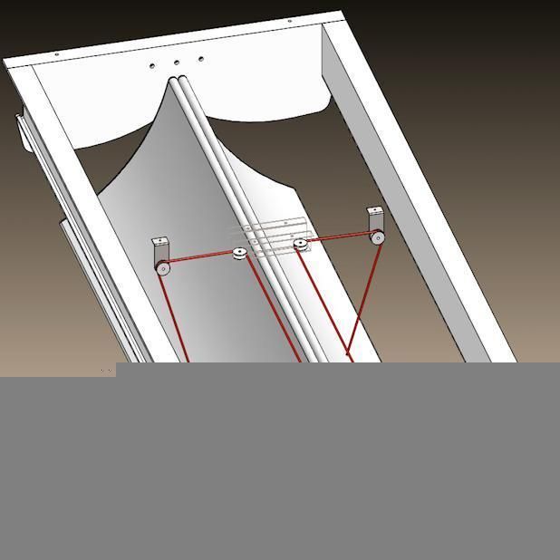 Circulatory Ventilation Butterfly Double Opening Window