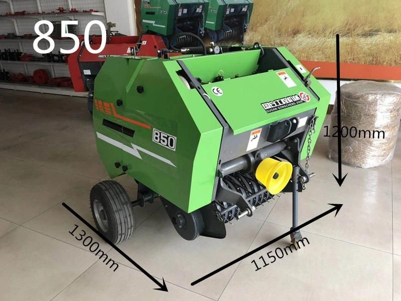 Weifang Round Mini Hay and Grass Baler Machine