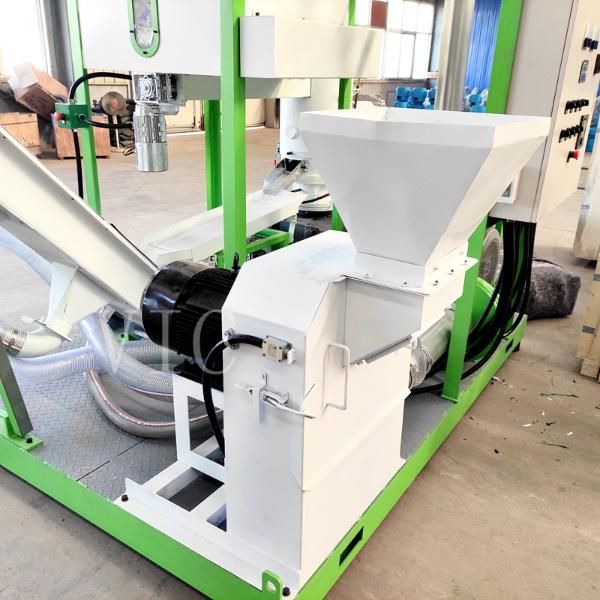 450kg/h Mobile feed production line animal feed pellet making machine