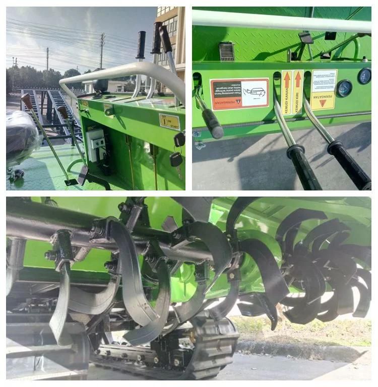 Cheap Agriculture Machinery Wheel Tractor Rotary Cultivator for Sale