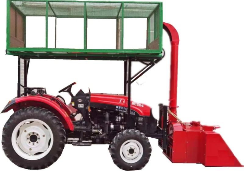 Self-Propelled Tractor Mounted Silage Napier Forage Harvester