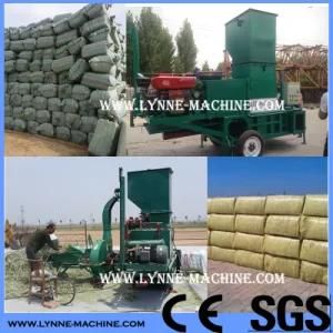 Ce Horizontal Automatic Silage Forage Feed Baler Machine for Dairy Farm