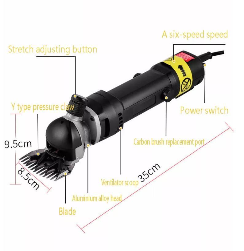 Electric Sheep Clipper Shearing Machine Animal Hair Scissor