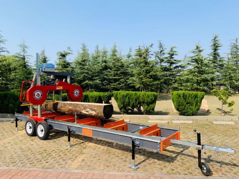 Band Sawmill Portable Horizontal Log Wood Sawmill for Woodworking