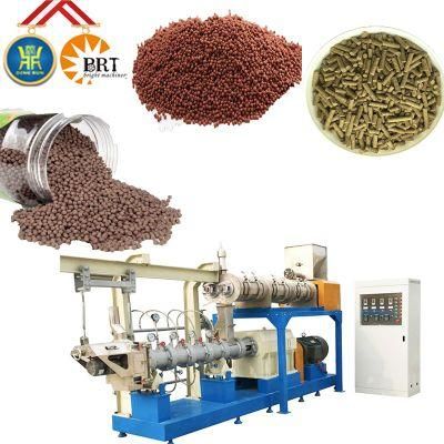 floating fish feed pellet machine extruder fish feed pellet processing production line