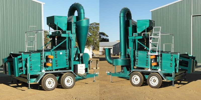 Wheat Barley Cleaner / Grain Seed Cleaning Machine
