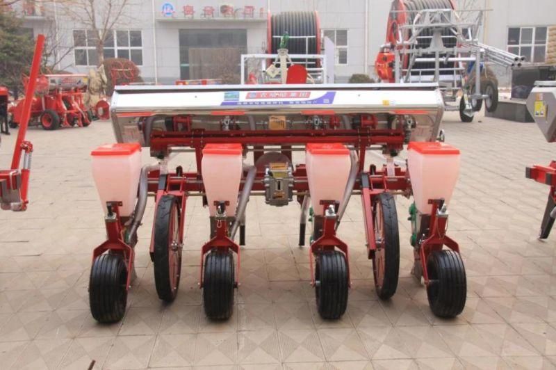 4 Rows Pneumatic Corn Seeder Machine with Fertilizer Corn Planter for Farm Tractor