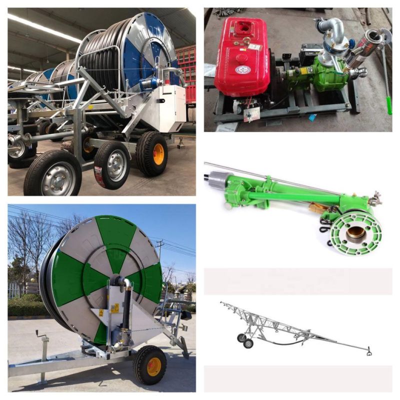 Mechanical Fully Automatic Irrigation Garden Hose Reel Traveling Sprinkler