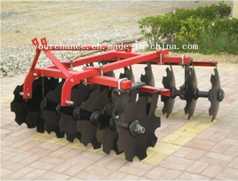 Agricultural Implement 1bqx Series 1.1-2.7m Width Mounted Light Duty Disc Harrow for 12-75HP Tractor