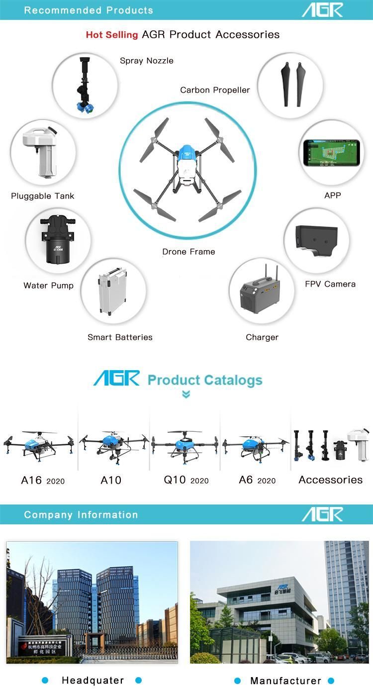 Agr Farm Sprayer Drone Spray Drone for Agriculture Farm Drones