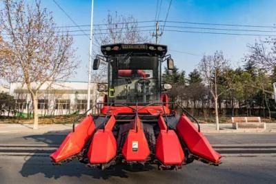 Agricultural Mini Corn Stalk Harvesting Maize Combine Harvester Machine