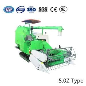 Large Size Tank Full-Feeding Crawler Type Agricultural Harvester Machinery