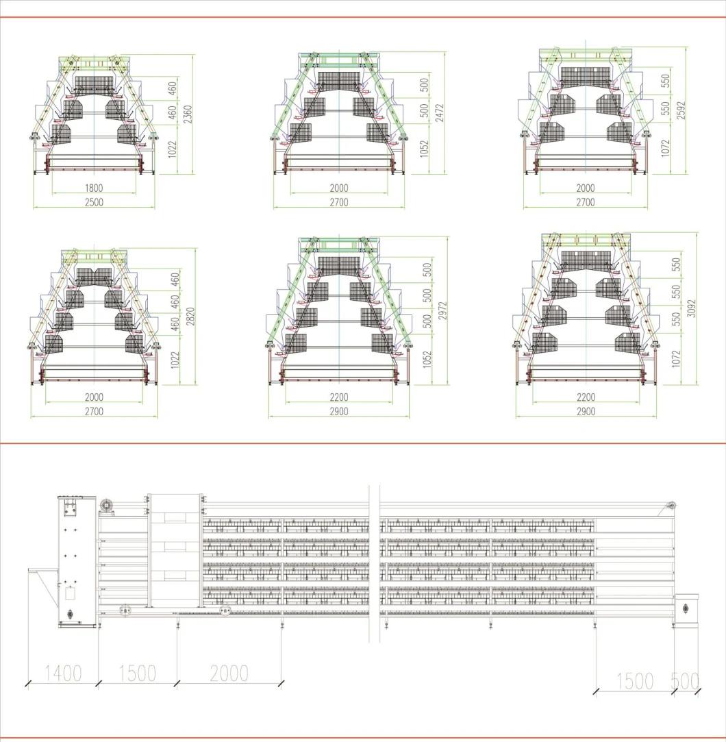 Type a Hot Galvanized Chicken Cage