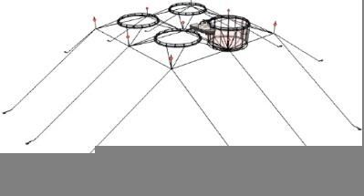 2021 Hottest Fishing Equipment Fish Farm Floating Round Fish Cage Open Sea Cage Fishcage Floating Cage Fishing Cage Fish Farming Equipment Fish Farming Cage