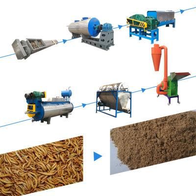 Manufacturers Fish Food Production Line Equipment Fish Meal Processing Plant Machine