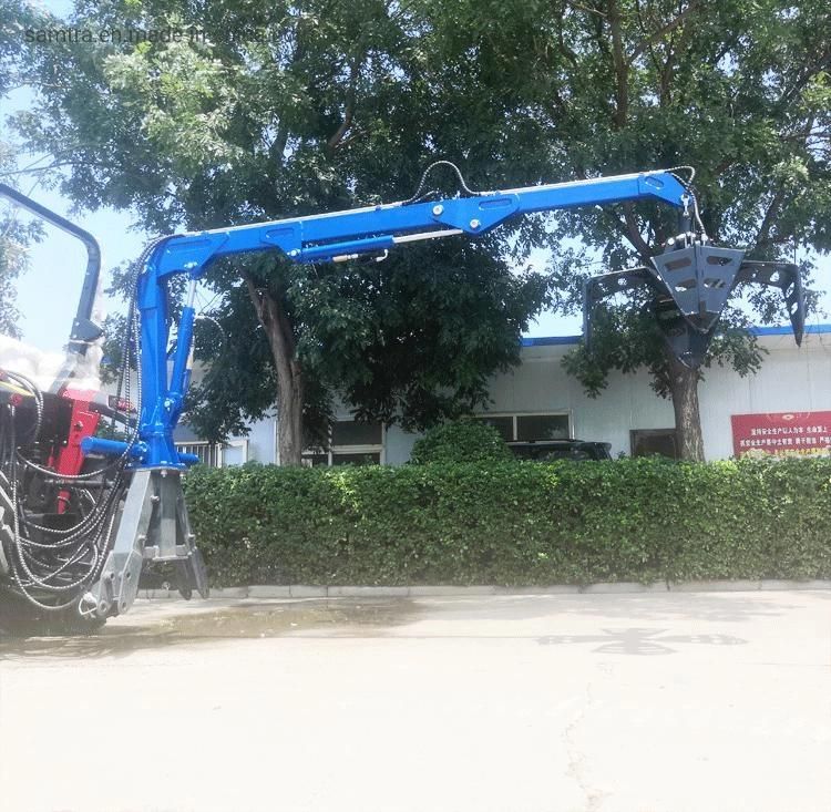 Palm Oil Fruit Loading Picking up Machine/ Palm Fruit Grapple Crane