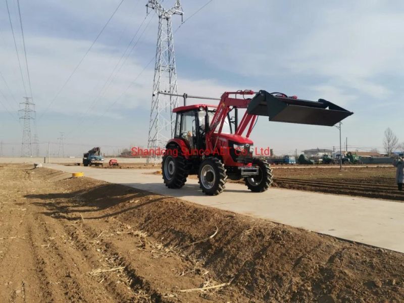 Tractor Mounted Backhoe Loader Machine