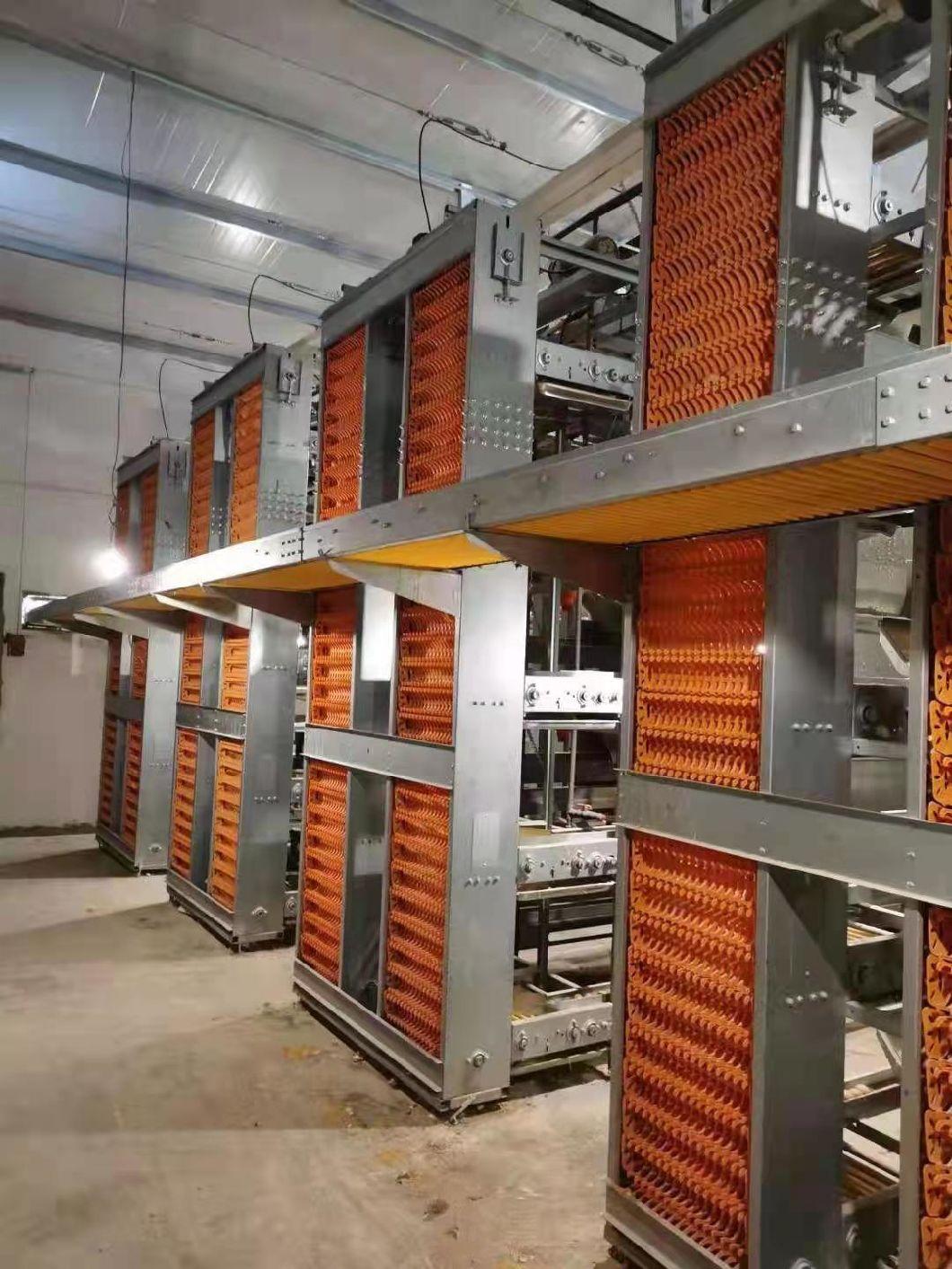 Complete Automatic Animal Cages Battery Broilers Rearing Chicken Cage System for Farming Poultry Supply