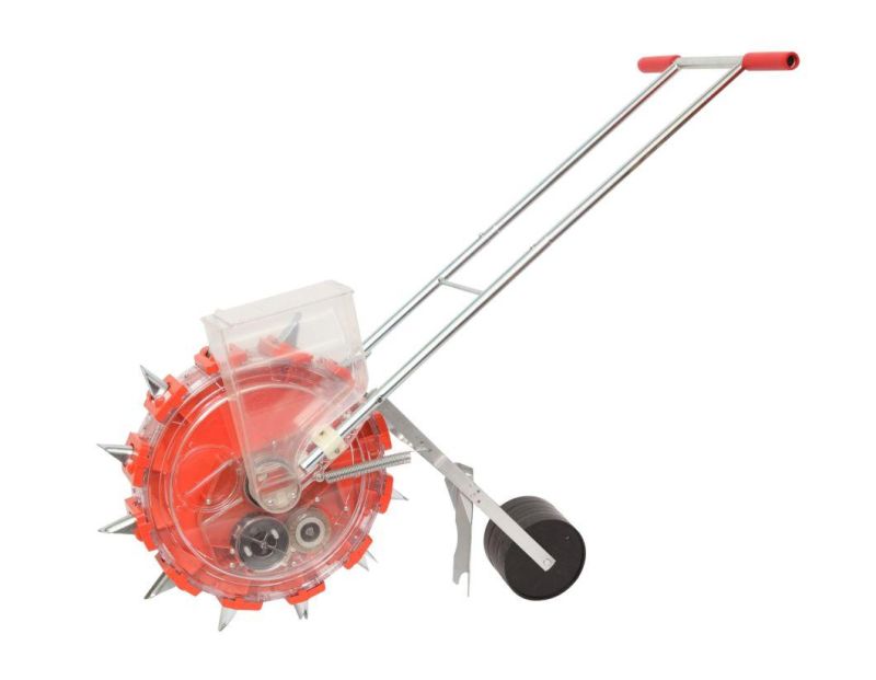 Small Household Hand-Propelled Planter Seeder for Sowing Corn, Soybean, Peanut, Cotton and Wheat