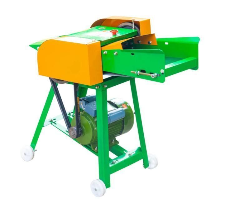 High Efficiency Chaff Cutter with Conveyer Belt Hay Straw Ensilage Machine