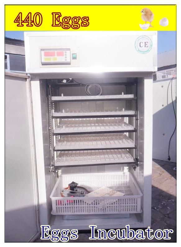 Hhd Fully Automatic Egg Incubator for Hatching 440 Eggs