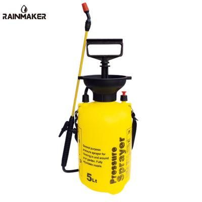 Rainmaker 5 Liter Agricultural Plastic Pest Control Shoulder Pressure Sprayer