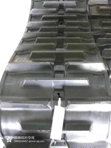 Harvester Usage Spare Parts Rubber Crawler for Kubota DC35, DC60, DC70