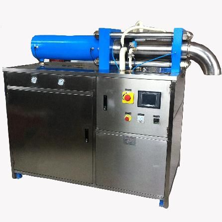 Liquid Dry Ice Slice Machine with 500g Weight Block Pellet