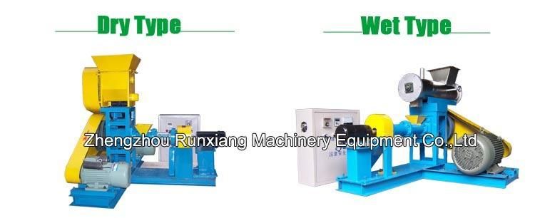 China Poultry Floating Fish Animal Feed Pellet Making Machine