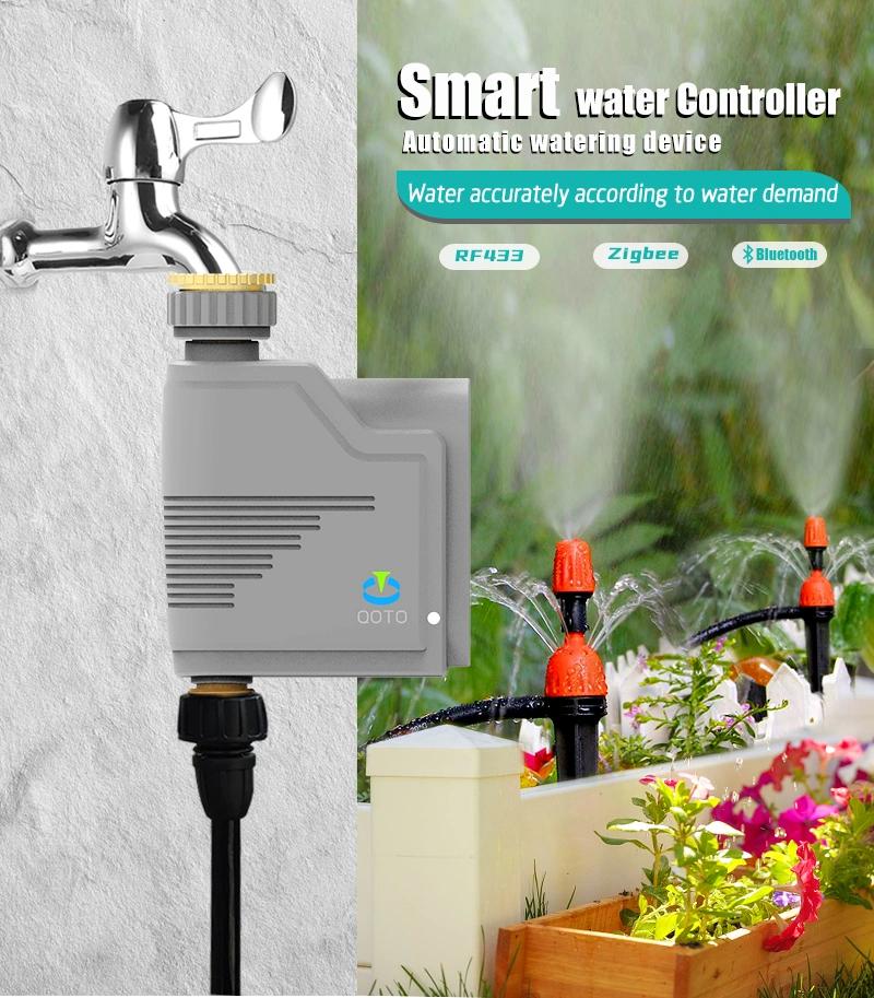 Wireless Control Wireless Water Timer Tuya APP Digital Watering Irrigation Timer for Garden Irrigation System