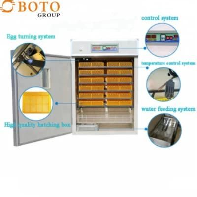 Automatic Solar Power 1000 Eggs Incubator and Hatcher Machine
