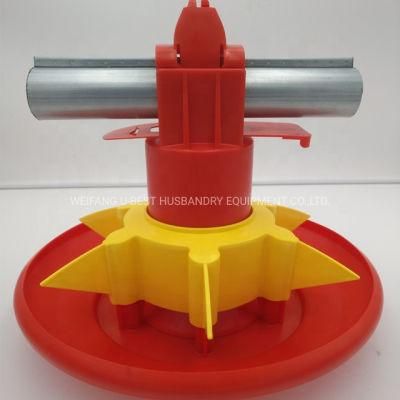 Plasson Type Broiler Chicken Feeder Pan for Poultry House