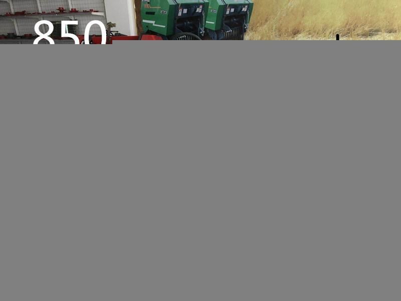 Tractor Pto Round Straw Hay Baler Machine Mini Round Baler