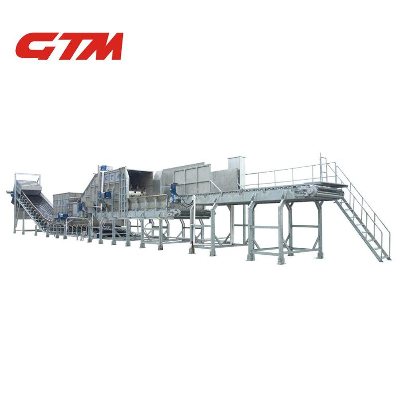Mushroom Compost Mixing Line Automatic Compost Mixing Machine