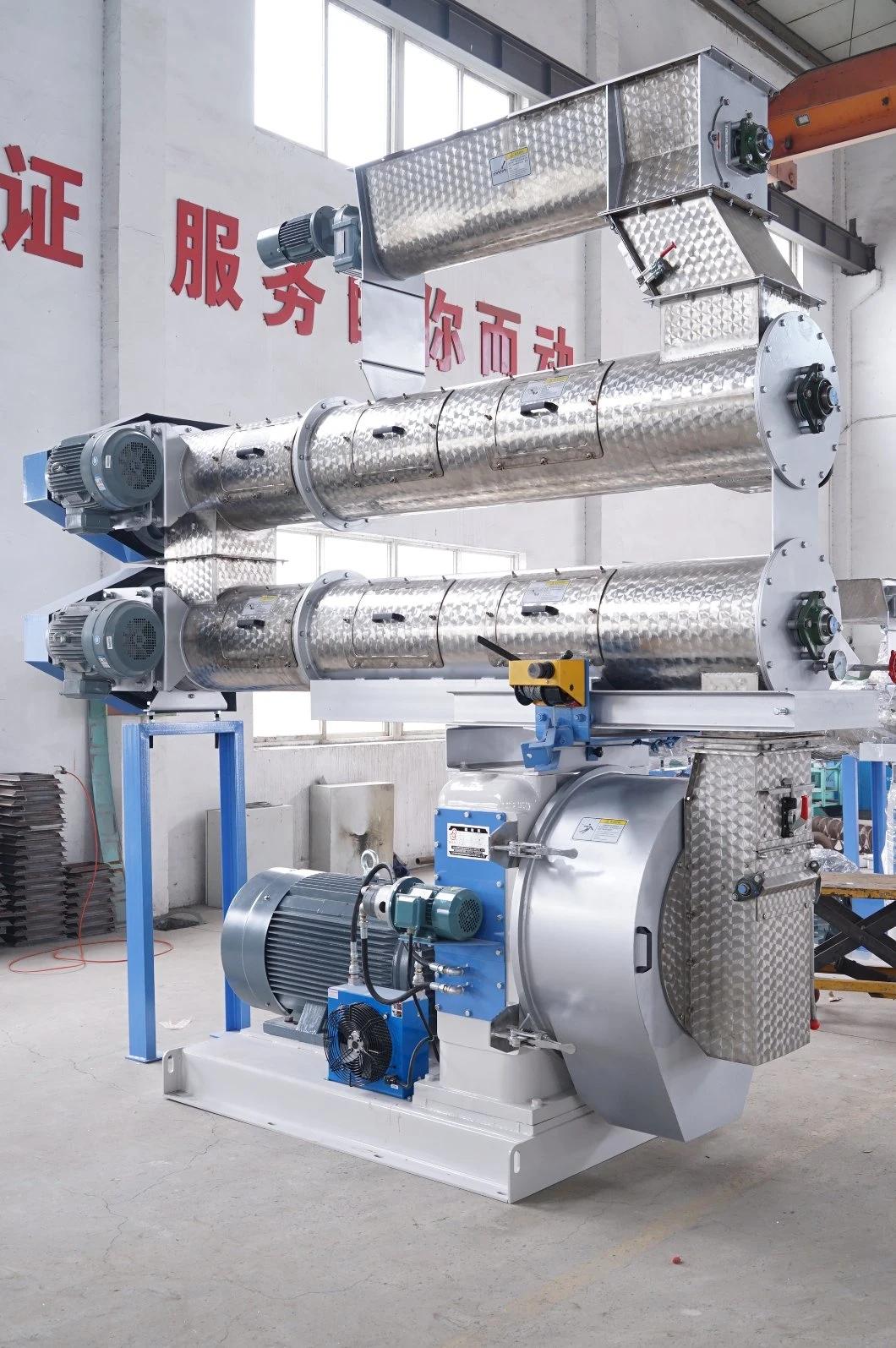 China Supplier 1-2t/H Complete Wood Pellet Machine Production Plant Sawdust Wood Pellet Production Line