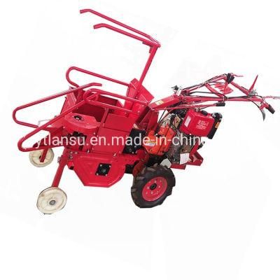 CE Proved 4u-130 Two Rows Potato Garlic Carrot Mini Combine Harvester