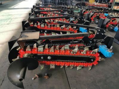 Single or Double Type Trencher for Tractor, Chain Trencher Machine